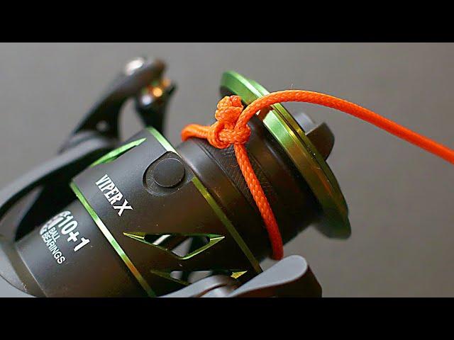 A Fishermans First Knot - The Arbor Knot - PLUS! How to Put Fishing Line on a Spinning Reel