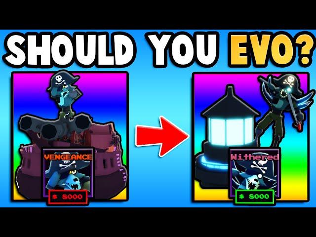 Should You EVOLVE GALLEON FOXY? *OVERSEER FOXY* (Five Nights TD)