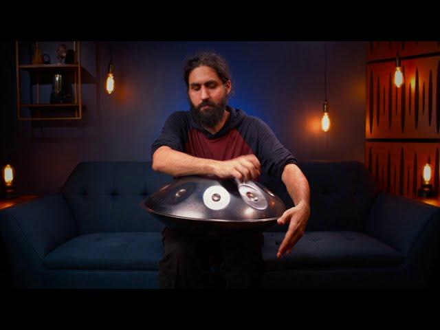 Handpan Improv | Pansmith E Dorian 13 w/ Bottom Notes | Peter Levitov