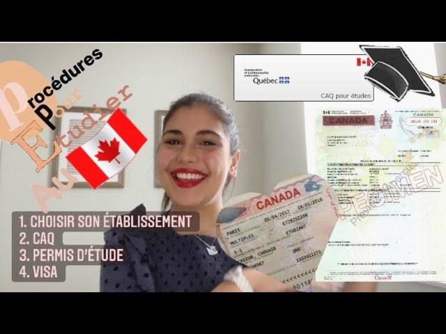 Immigration Canada | Procédure détaillée pour venir étudier au Canada 