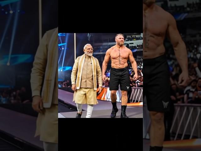 MODI in  WWE ||Masoom sharma | 2 khatole#masoomsharma #masoomsharmanewsong #youtubeshorts #2khatola
