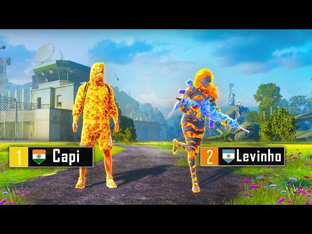 Levinho & Capi Aggressive gameplay | PUBG MOBILE 