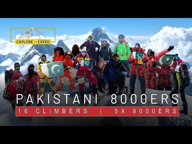 16 Pakistani Climbers Conquer Pakistan's 5 8000ers | Inspiring Expedition |#PTDC