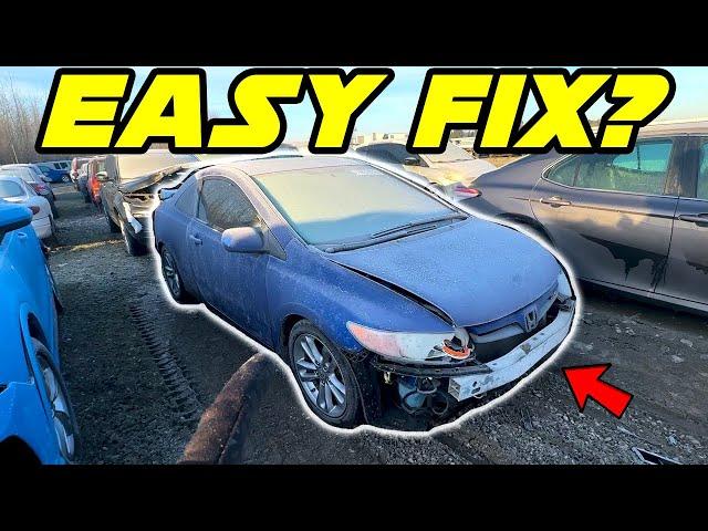 Civic Si Worth Fixing? Auction Car Hunting Episode 3!