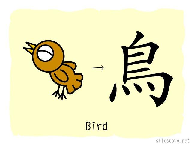 The Story of Chinese Character : 鳥