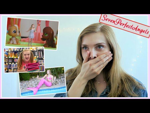 Reacting to my *Deleted* SevenPerfectAngels Videos...