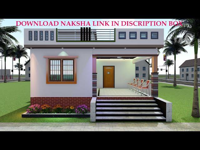 2Bedrooms simple village house plans | Beautiful Home plan For One  Brother@My home plan