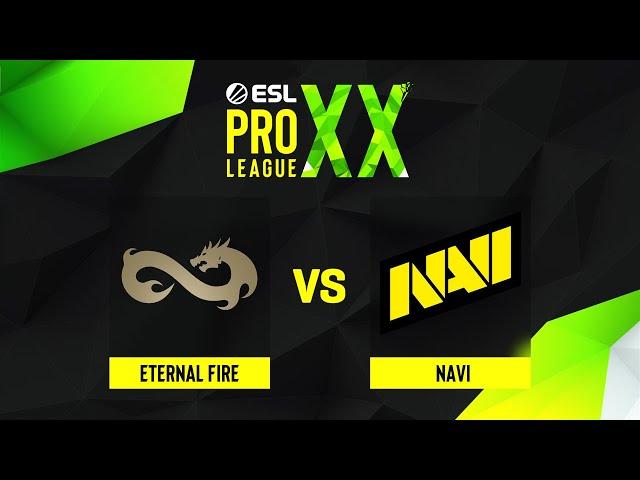 Eternal Fire проти NAVI | ESL Pro League Season 20