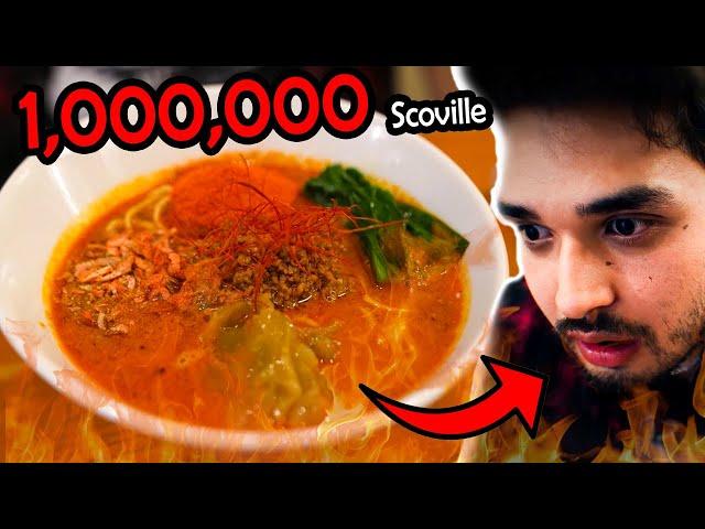 I Tried Japan's SPICIEST Ramen Challenge (ft. @CDawgVA) | 1 MILLION SCOVILLE