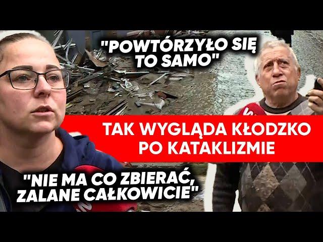 Mieszkańcy zdruzgotani. Tak wygląda Kłodzko po kataklizmie. "Wszystko jest zniszczone"