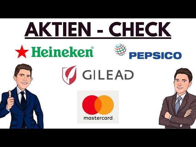 PepsiCo I Gilead I Heineken I Mastercard I Wer kommt in das Community-Aktien-Depot?