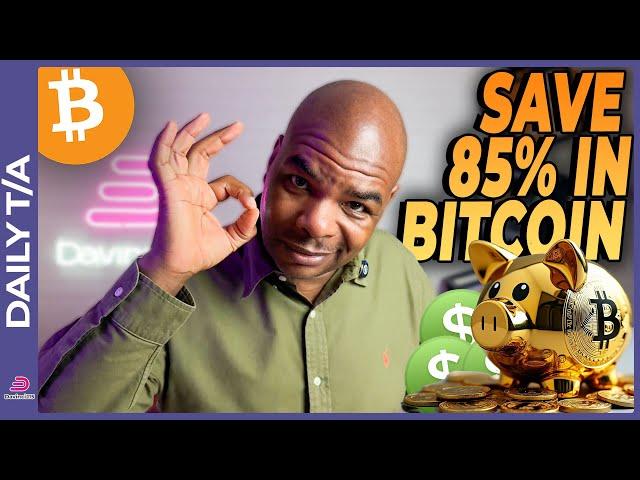 Invest 85% of savings into Bitcoin NOW!