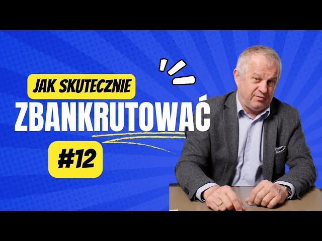 Płacenie pod stołem - sposób na sukces (w bankructwie) #12