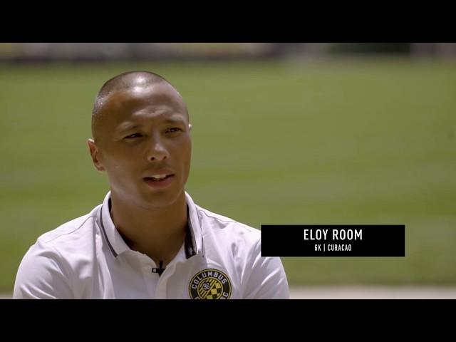 Crew goalkeeper Eloy Room on his path to Columbus