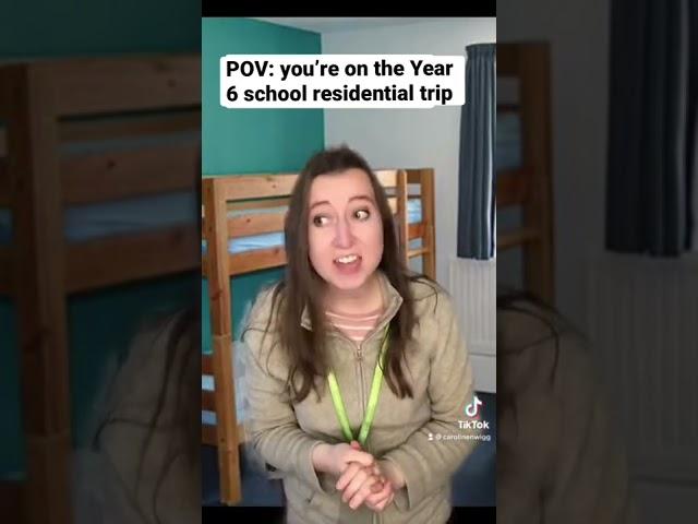 POV: Year 6 school residential trip #comedy #shorts #relatable #schoolmemes #uk