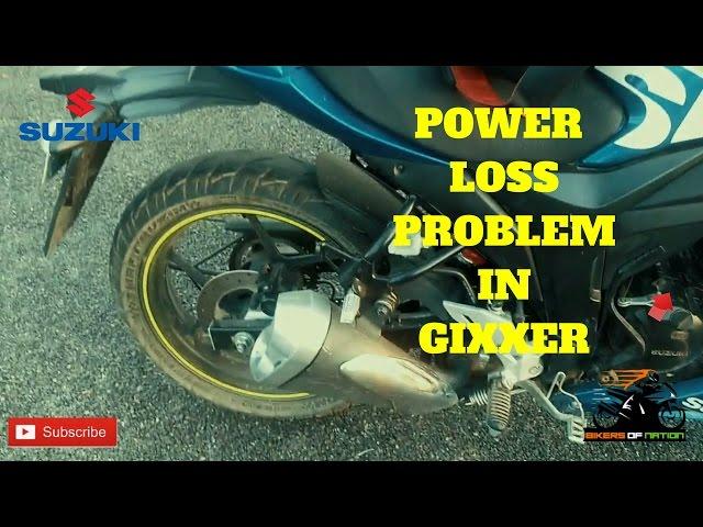 Top Problems Of "GIXXER SF" (Power Loss)  !! BON