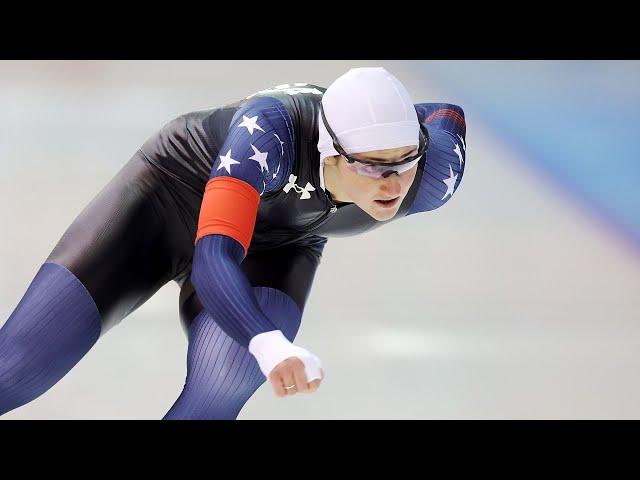 U.S. Trials: Kimi Goetz switches from short to long track, gets provisional Olympic spot in 1000m