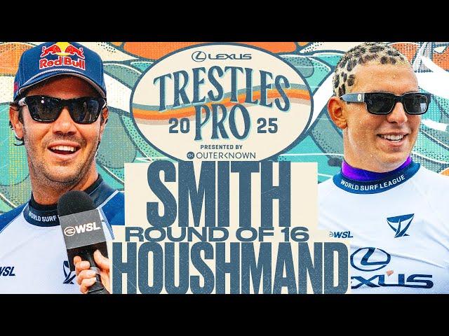 Jordy Smith vs Cole Houshmand | Lexus Trestles Pro presented by Outerknown 2025 - Round of 16