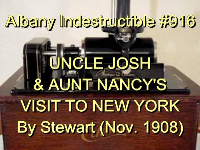 916 - UNCLE JOSH & AUNT NANCY'S VISIT TO NEW YORK, By Stewart (Nov. 1908)