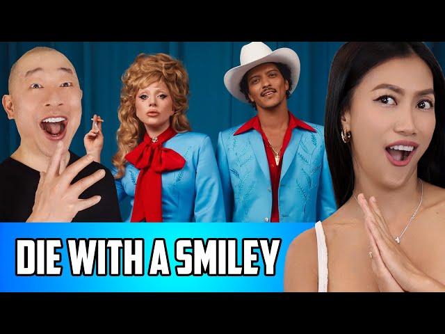 Lady Gaga + Bruno Mars - Die With A Smile Reaction