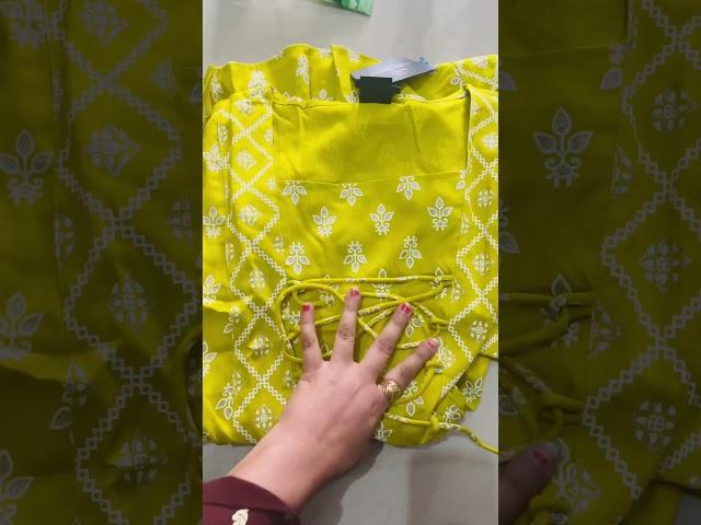 Flipkart kurti ️ Haul video   Do subscribe #kurta #kurti #shorts #youtubeshort