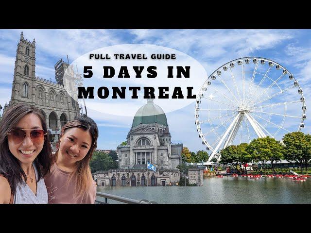 5 DAYS IN MONTREAL  | Full Travel Itinerary | A Day in Quebec City [Vlog]