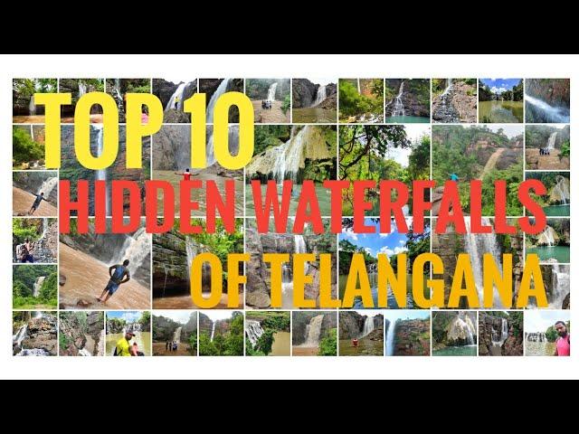 Waterfalls near Hyderabad | Top 10 Waterfalls of Telangana | Hidden Waterfalls | Telangana Tourism