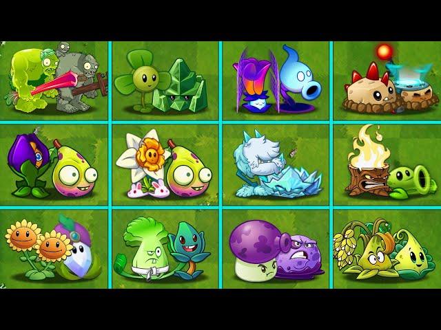 PvZ2 - 20 Best Combos Battlez - Which Team Plants Will Win? Team Plant Vs Team Plant