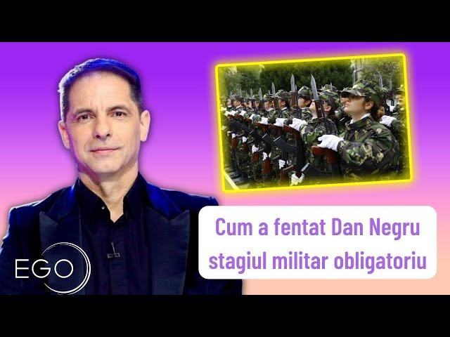 Cum a fentat Dan Negru stagiul militar obligatoriu