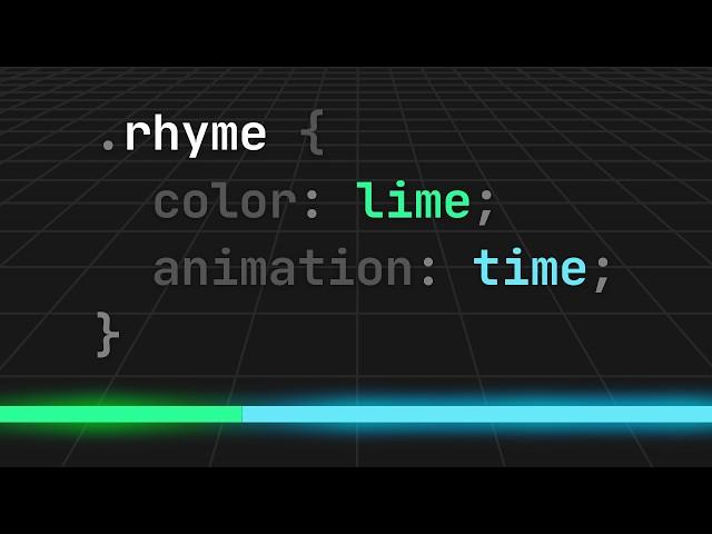 CSS tutorial, but it has to rhyme