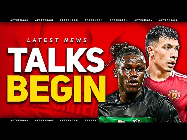 Quenda Transfer Talks Begin! Martinez Out For Weeks! Man Utd News