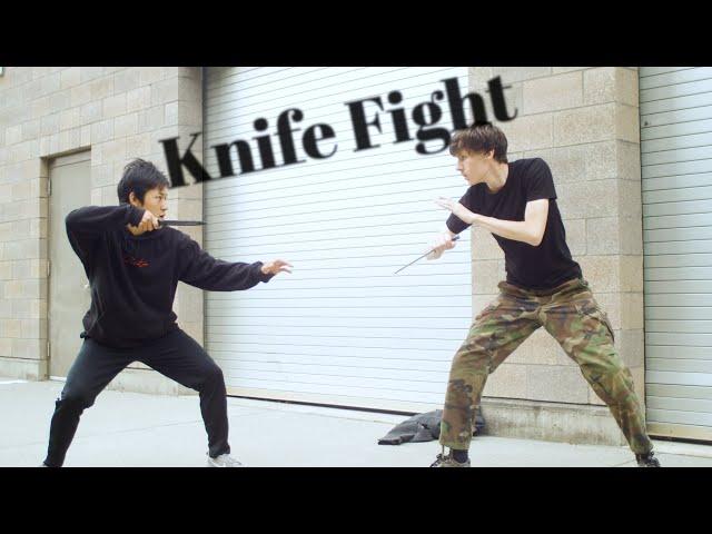 Guys with knives kill each other