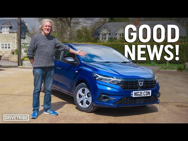 We got James May back in a Dacia Sandero!