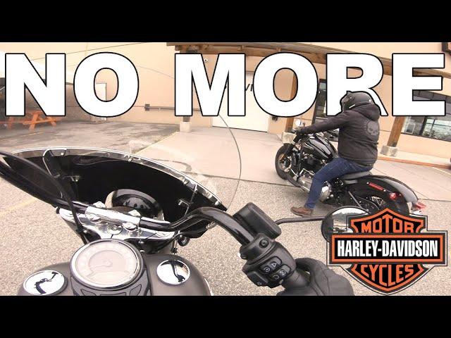 Giving up Riding Motorcycles | Knowing When To Quit Riding | Harley Davidson Heritage Classic 114