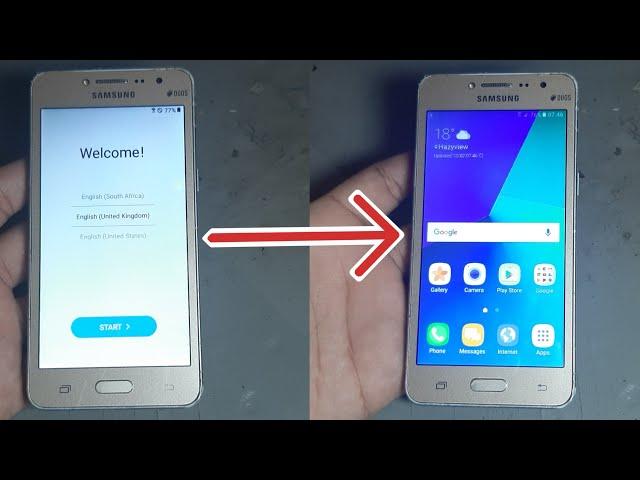 Bypass Google Account for Samsung J2 Prime (G532) - TalkBack method | Last 2020