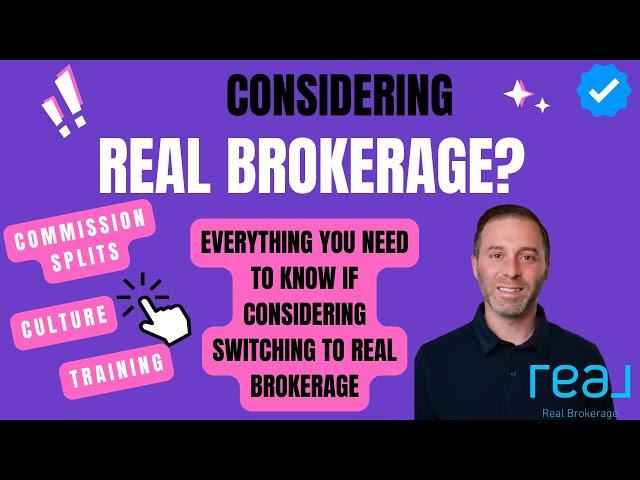 Is Real Brokerage The Right Choice For Me?