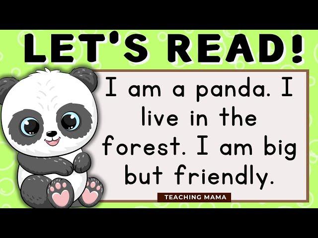 LET'S READ! | ENGLISH READING PRACTICE | SIMPLE SENTENCES | TEACHING MAMA