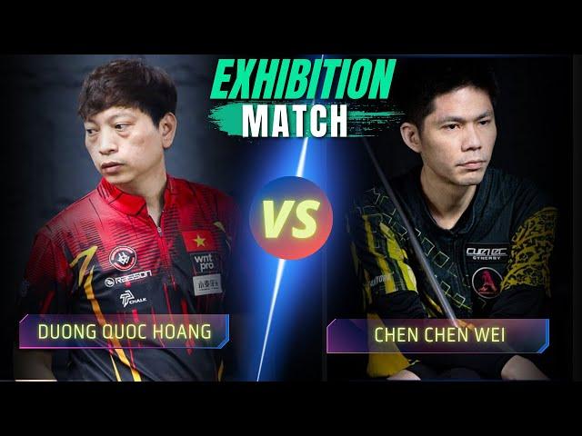 DUONG QUOC HOANG VS CHEN CHEN WEI | 9-BALL EXHIBITION GAME | RACE TO 21 #9ballpool #highlights