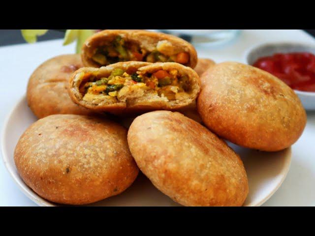 Evening Snacks Recipe | Veg Kachori | Breakfast Recipe | Easy Snack | Healthy Snack | Tea Time Snack