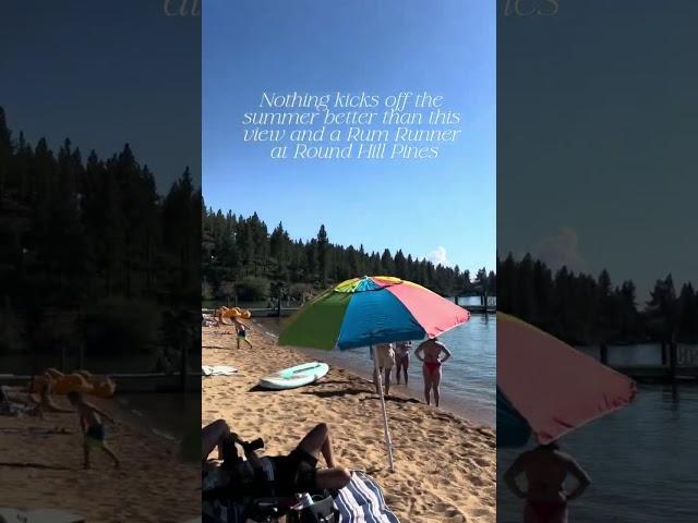 Sippin’ Rum Runners in Lake Tahoe ️ | Memorial Day Weekend at Round Hill Pines! #laketahoe