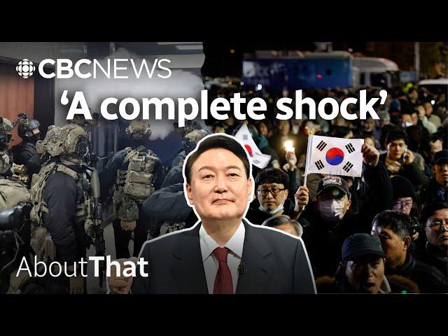 Martial law: How South Korean politics spun out of control | About That