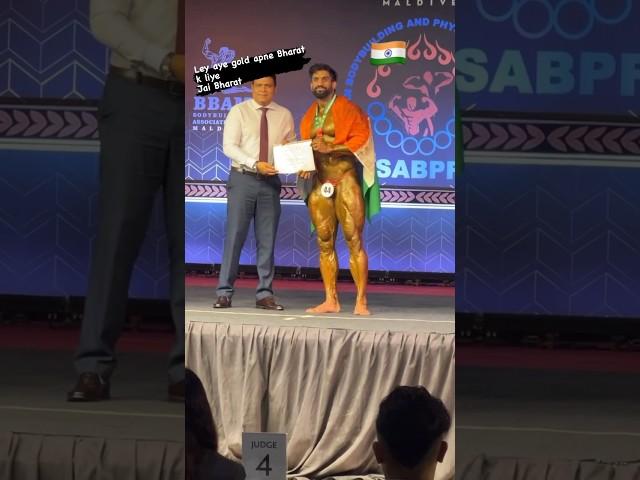NITIN CHANDILA WINS SOUTH ASIAN CHAMPIONSHIP #legendbodybuilding  #nitinchandila
