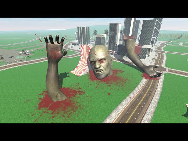 Found Giant Zombie Body Parts - INDIAN BIKES DRIVING 3D