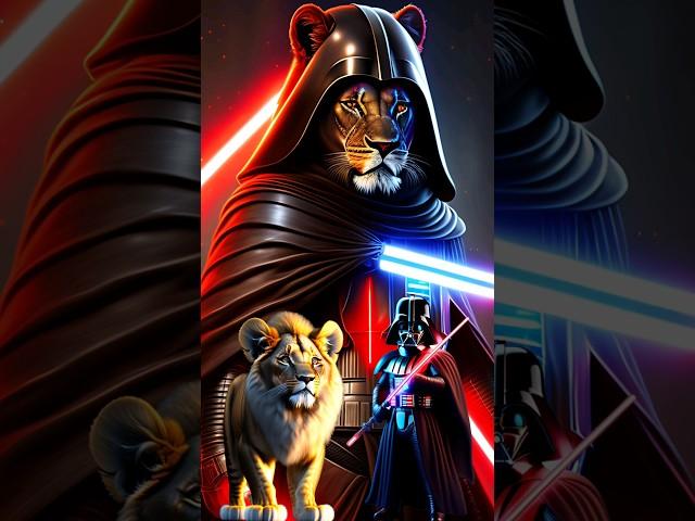 Dart Vader Animal #shorts #superheroes #avengers #character #animals #agu