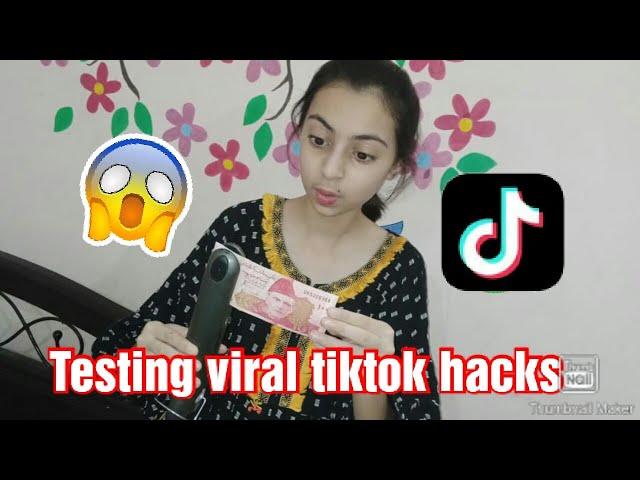 Testing viral tiktok life hacks |  Ayesha`sCreations