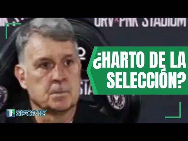 La RESPUESTA de Gerardo "Tata" Martino CUANDO LE PREGUNTARON sobre la Selección Mexicana