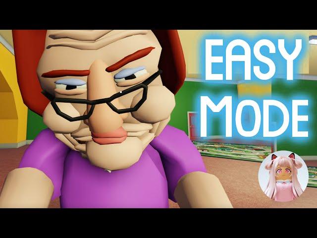 BETTY'S NURSERY ESCAPE (First Person Obby) EASY MODE Roblox Gameplay Walkthrough No Death 4K