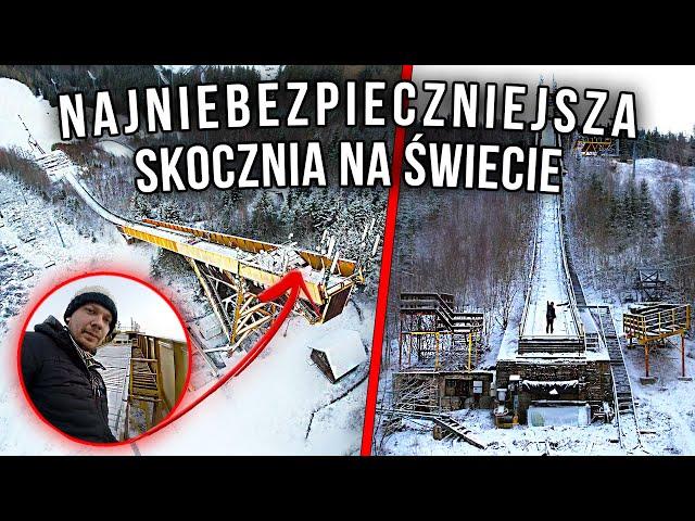 Największa opuszczona skocznia na świecie tu Małysz zdobywał złoto