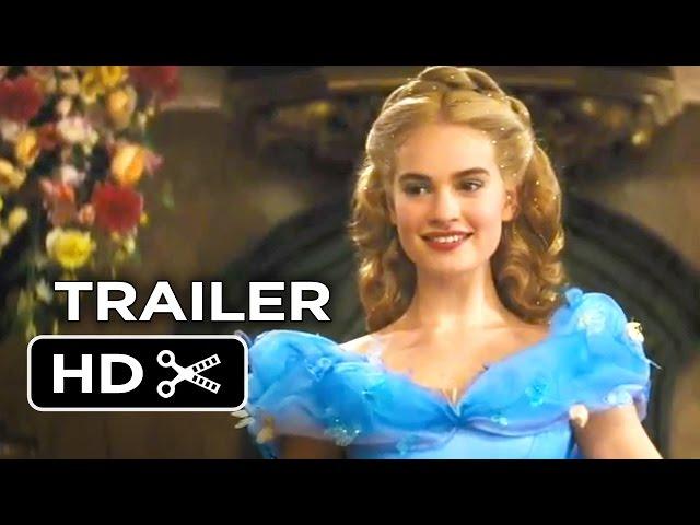 Cinderella Official Trailer #1 (2015) - Helena Bonham Carter, Lily James Disney Movie HD