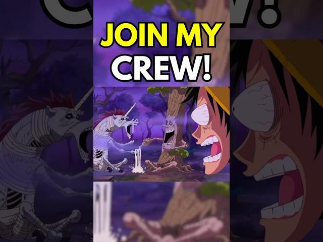 When Luffy asked 2 ZOMBIES to join the Strawhats 